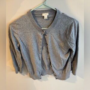 J. Crew Gray Women's Cardigan